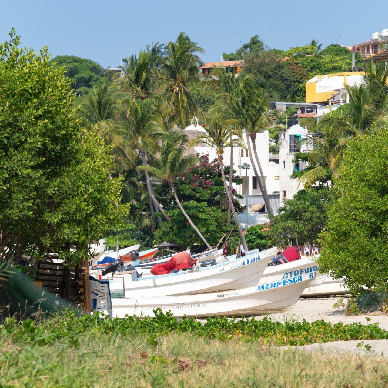 Nomad Beach House Hotel Puerto Escondido  Exterior photo